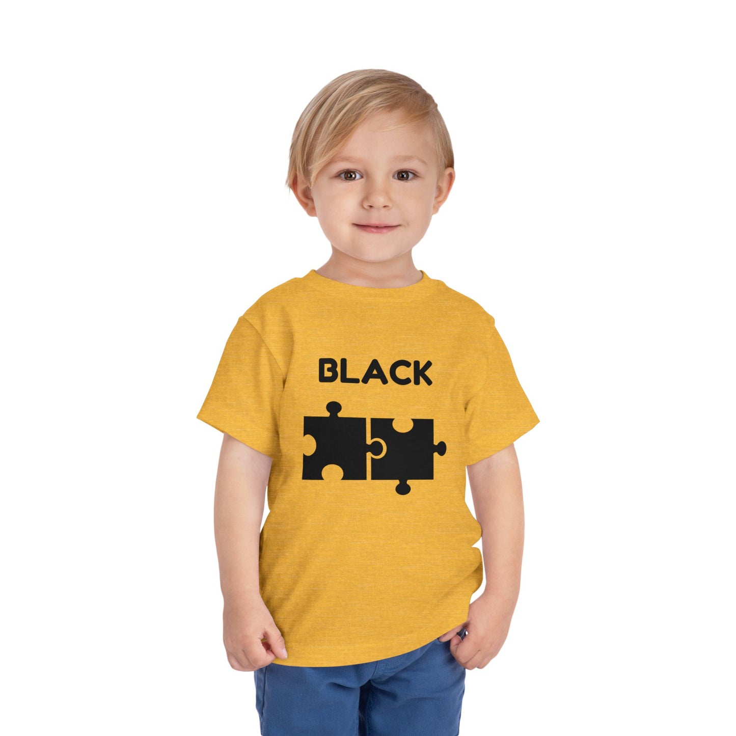 π€ Black β Book of Colors Puzzle Tee | Educational Toddler Shirt