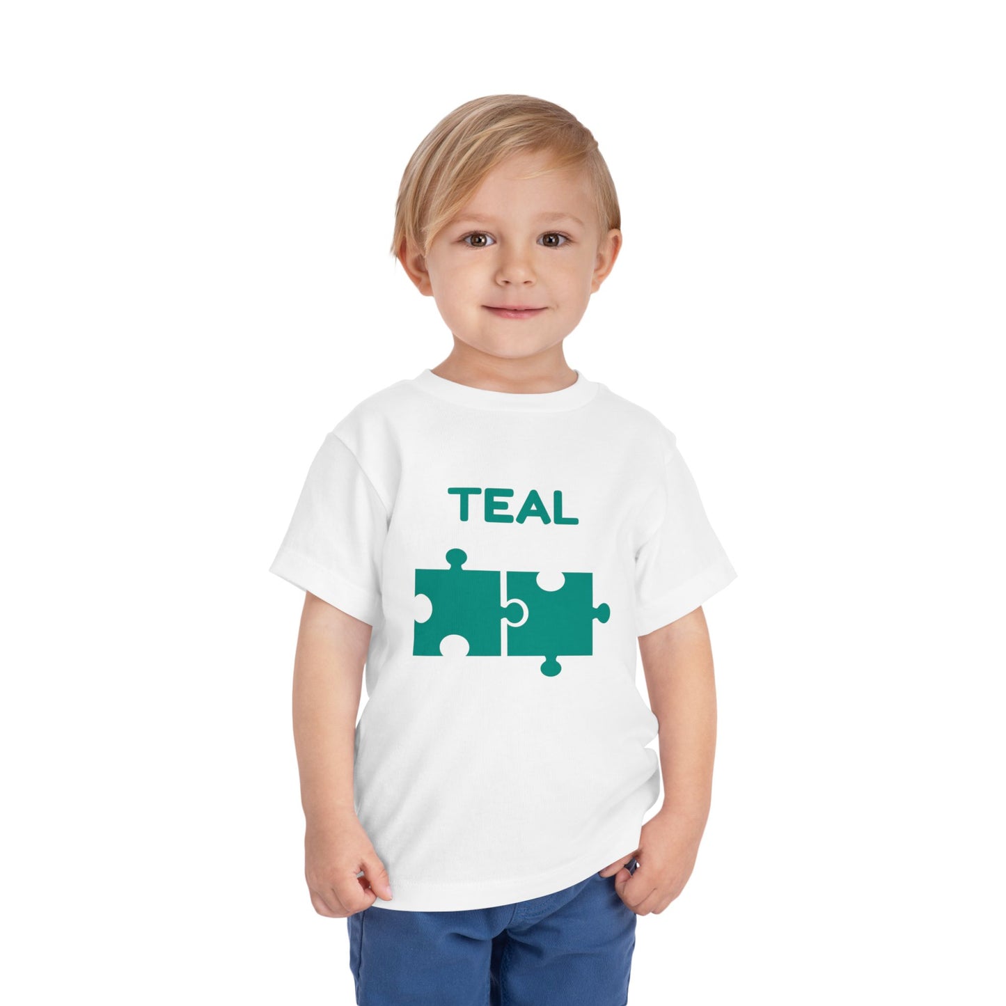 Teal β Book of Colors Tee | Educational Toddler Shirt